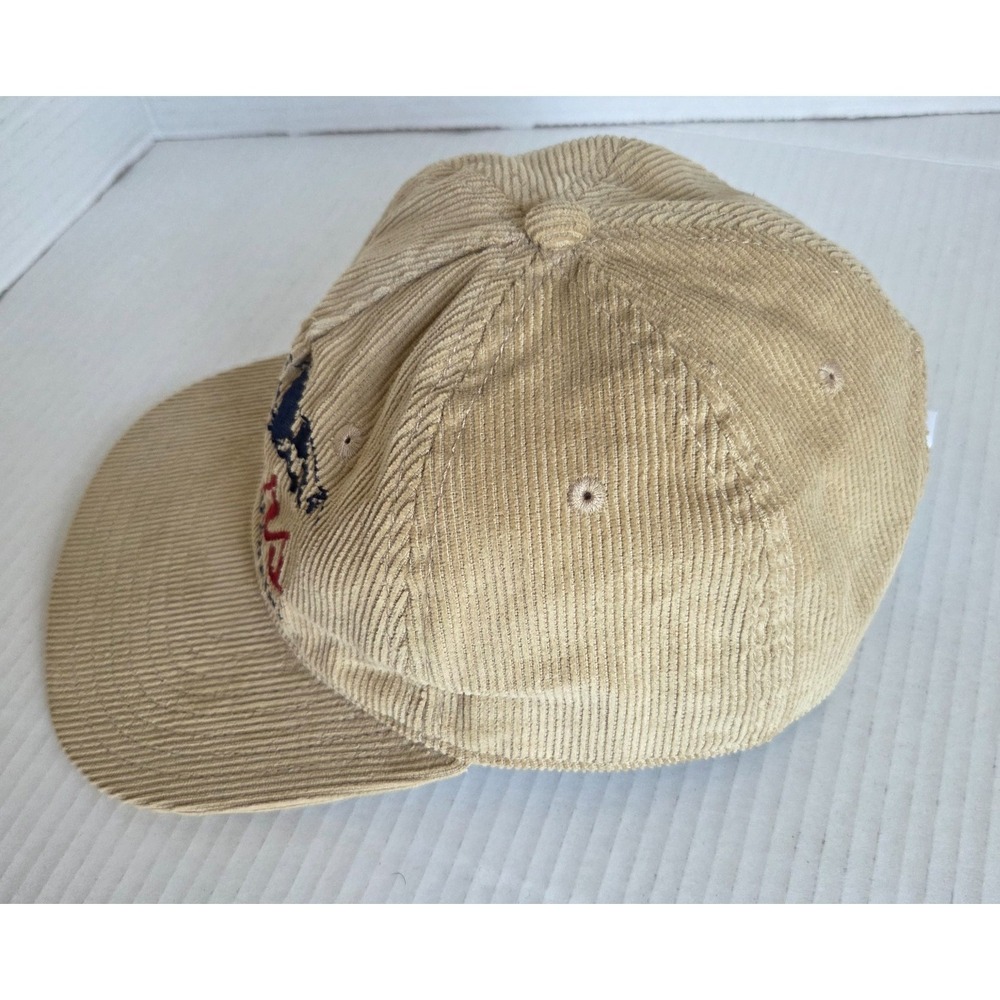 Coors Beer Corduroy Hat Cap Tan Snapback Golden Colorado Banquet Rockies - Picture 2 of 9